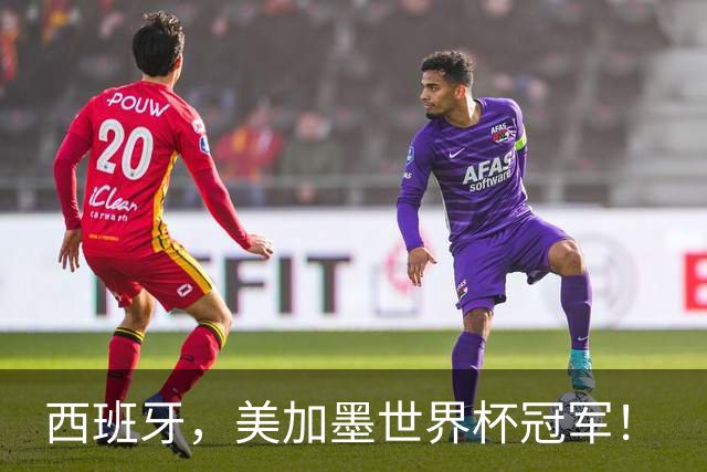 西班牙，美加墨世界杯冠军！